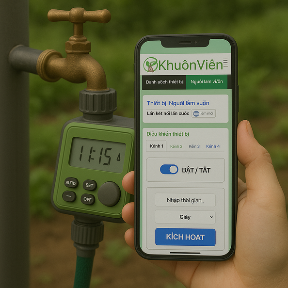 Thiết bị điều khiển tưới