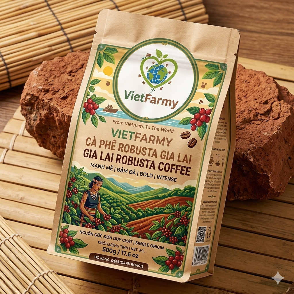 Cà phê robusta đậm vị